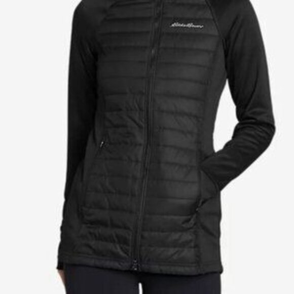 Eddie Bauer Jackets & Blazers - Eddie Bauer Womens Full-Zip Quilted Jacket Black Lightweight Outerwear - 2XL
